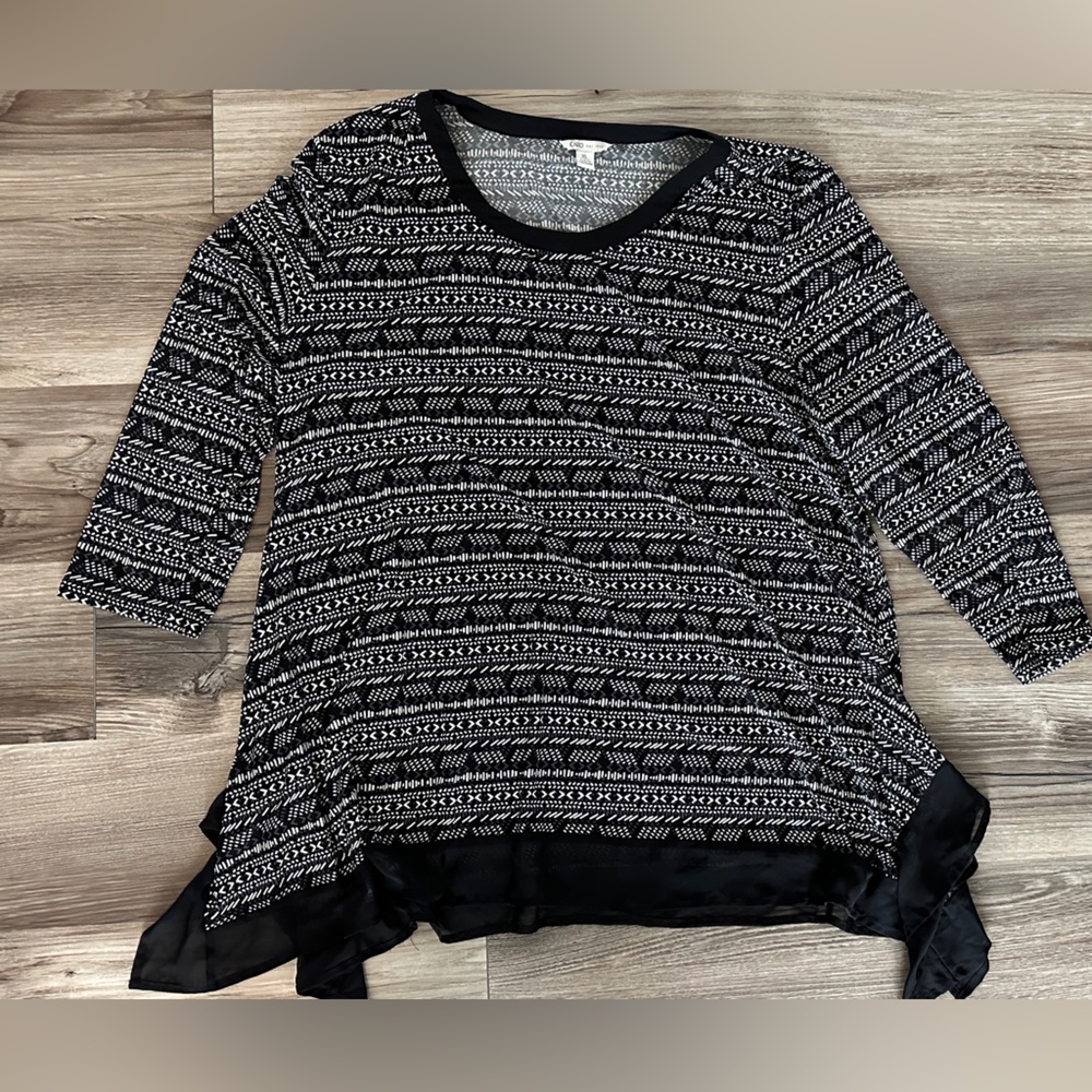 Cato Print Top